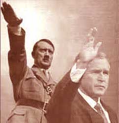 Hitler and Bush