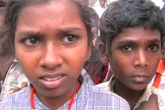 Affected dalit students