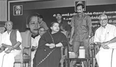 Jayalalitha and left parties