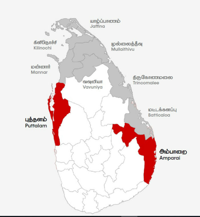 srilanka map 700