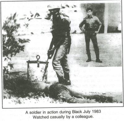 srilankan soldier black july 1983