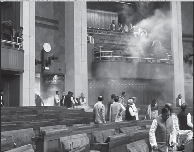 bomb in parliament