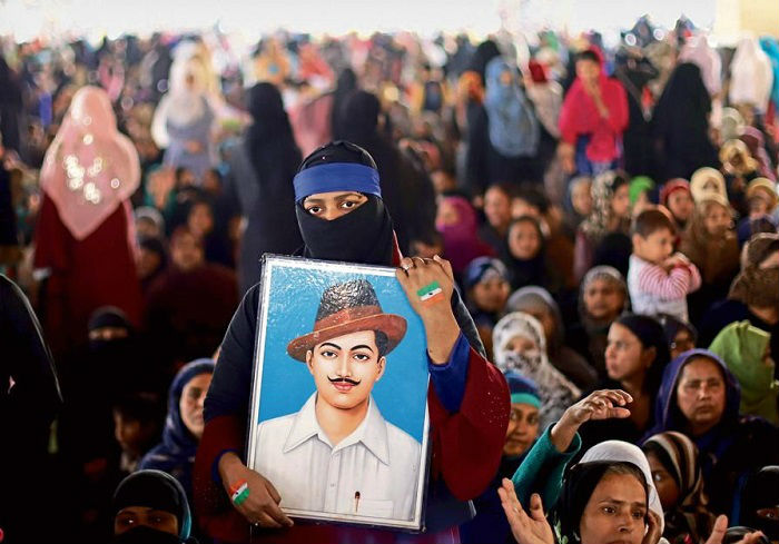 muslim women against caa delhi