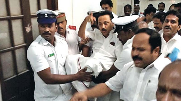 stalin evicted from assembly