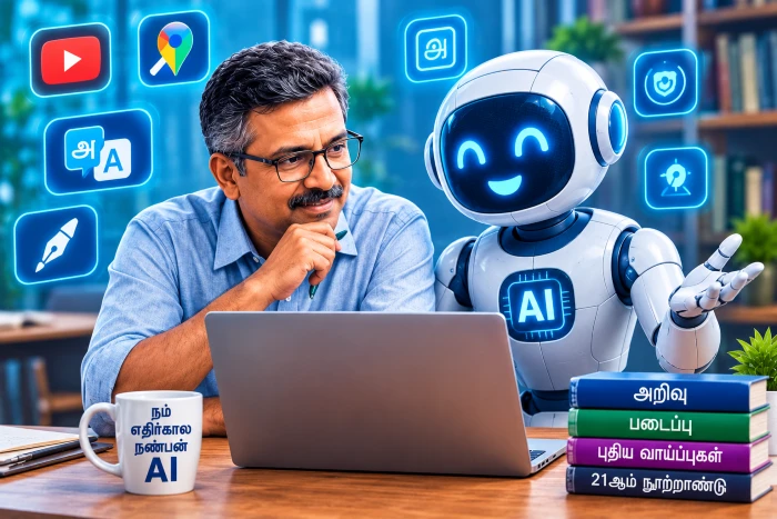 ai with man