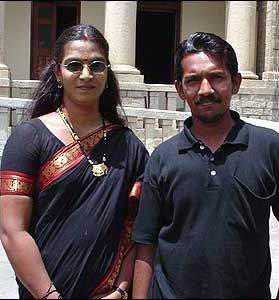 Priya and her husband