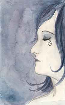 Sad lady