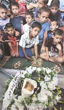 Palastin child killed by Israel
