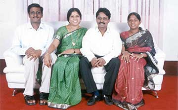 Jayaraman and his family