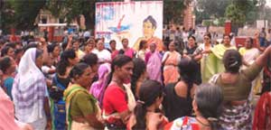 Women agitation