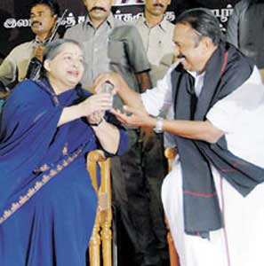 Jayalalitha fasting