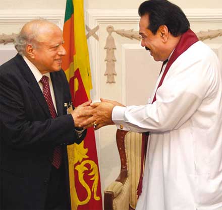 M.S.Swaminathan and Rajapakse