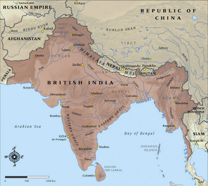 british india