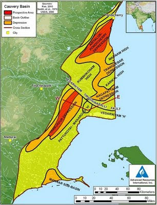 cauvery shale gas