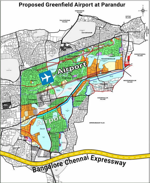 parandar airport map