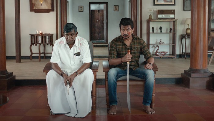 vaidivelu and udayanidhi in maamannan