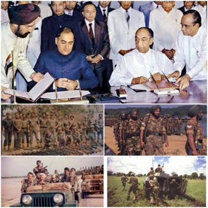 rajiv gandhi and jayawardhana