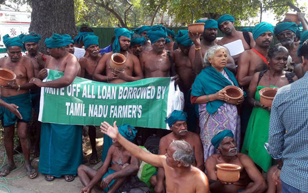 TN farmers at delhi