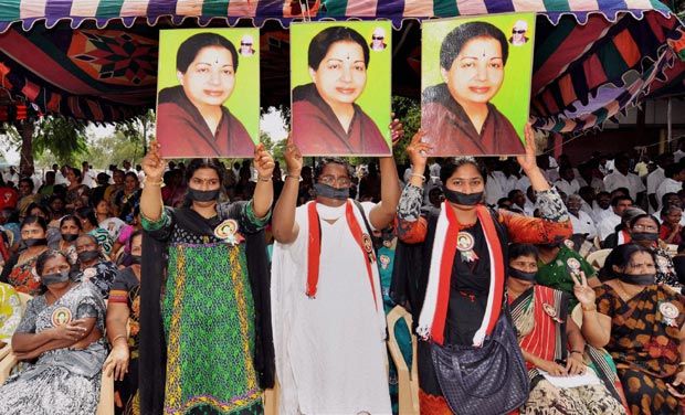 admk protest