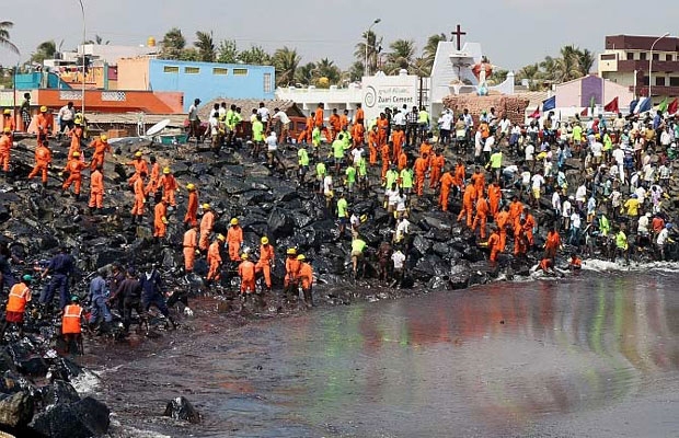 chennai oil spill