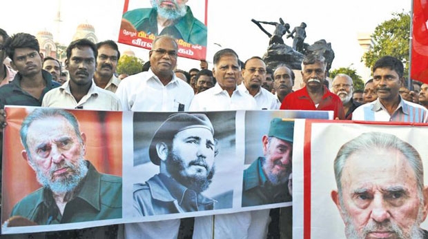 g ramakrishnan rally for castro