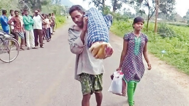 tribe dead wife on shoulders