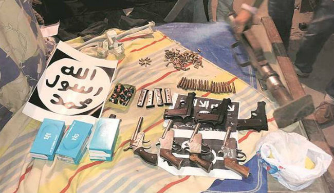 NIA raid in delhi