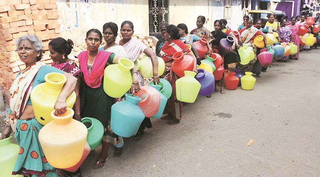 chennai water crisis