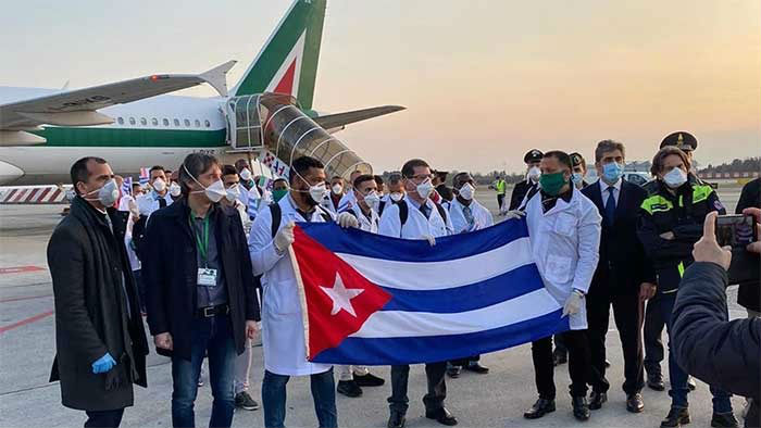 cuban doctors fighting corona