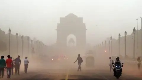 delhi smoke pollution