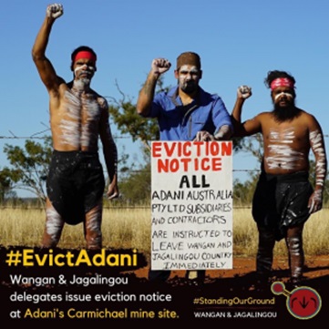 evict adani