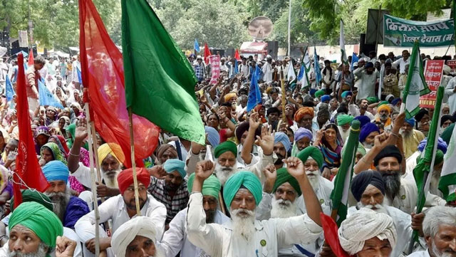 farmers protest at delhi 361