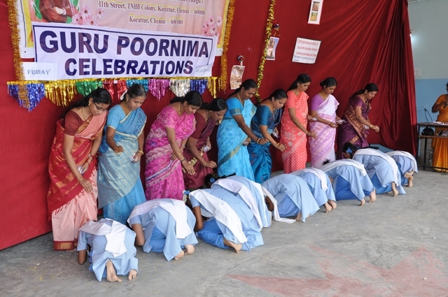 guru poornima in school