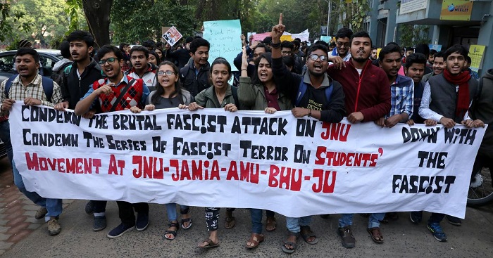 jnu students