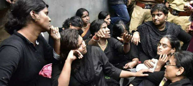 manithi women at sabarimala