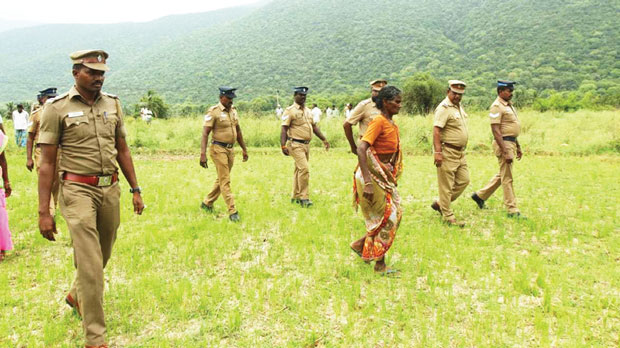 police arrested old lady