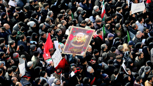 soleimani death rally