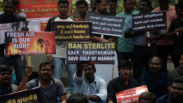 sterlite protest slogans