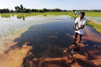 tanjore farmer against ongc