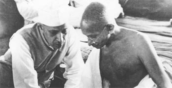 gandhi nehru