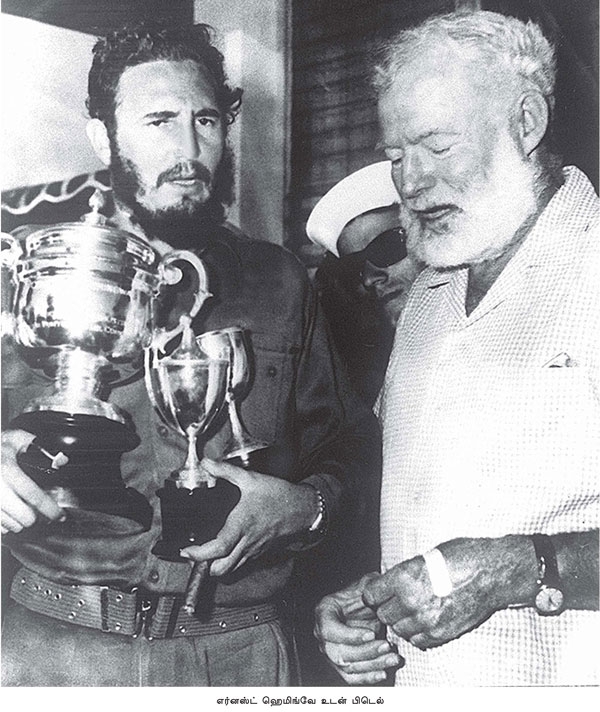 fidel castro and ernest hemingway copy