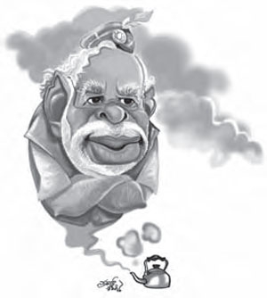 modi cartoon