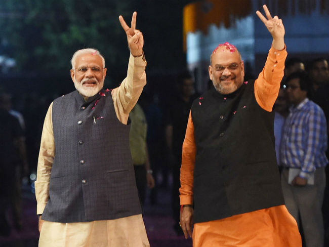 Modi and Amit Shah