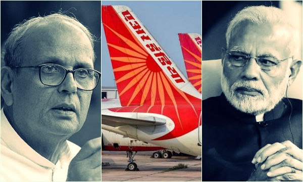 VPSingh Modi airindia