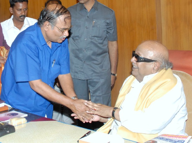athiyaman and karunanidhi