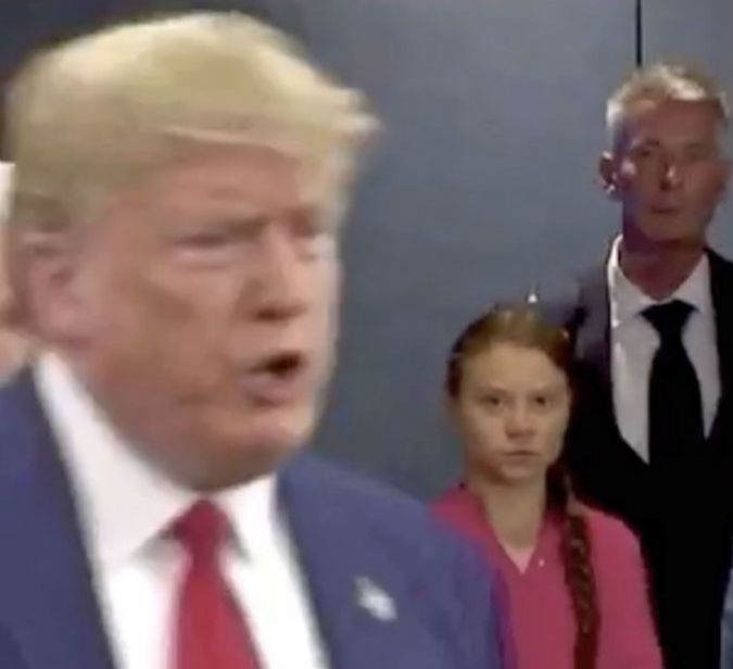 greta thunberg and trump