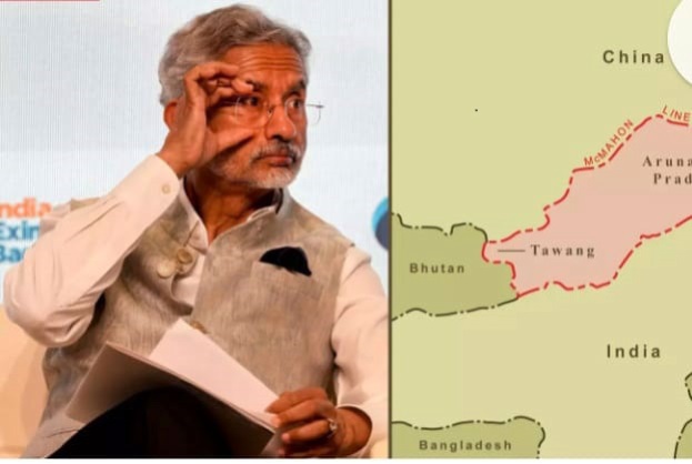 jaishankar and arunachala pradesh map