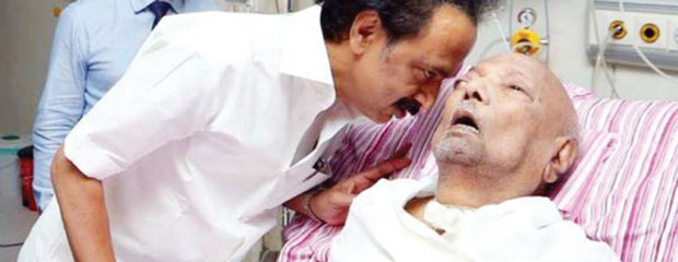 karunanidhi and stalin