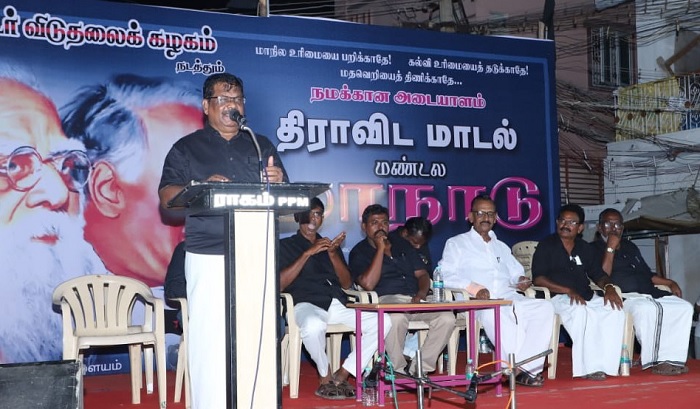 kolathoor mani at pallipalayam meeting