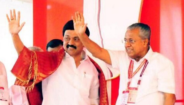 mk stalin and pinarayi vijayan